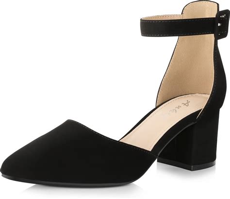 block heel shoes amazon|block closed toe heels.